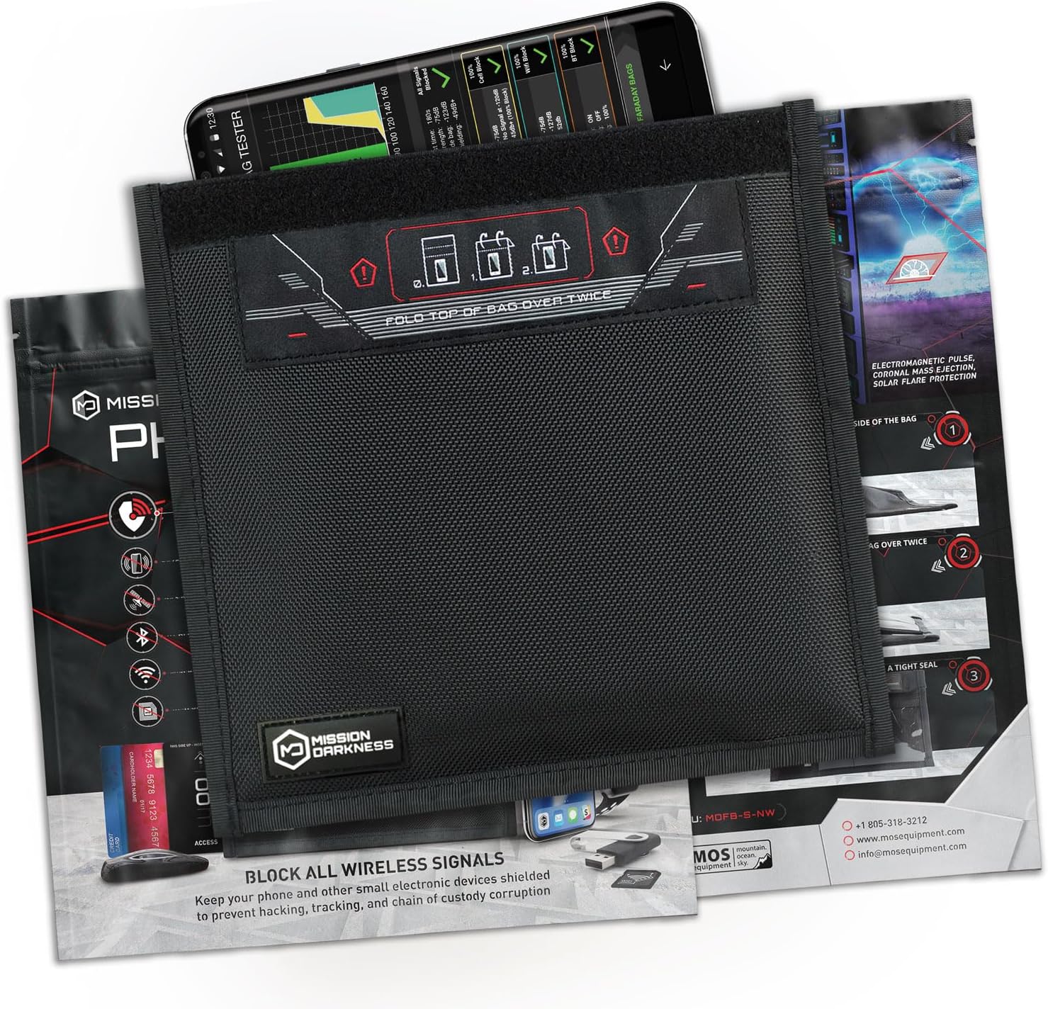 Mission Darkness Device Storage Faraday Bag